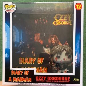 Funko Pop! Albums: Ozzy Osbourne Vinyl Figure - Black and Red